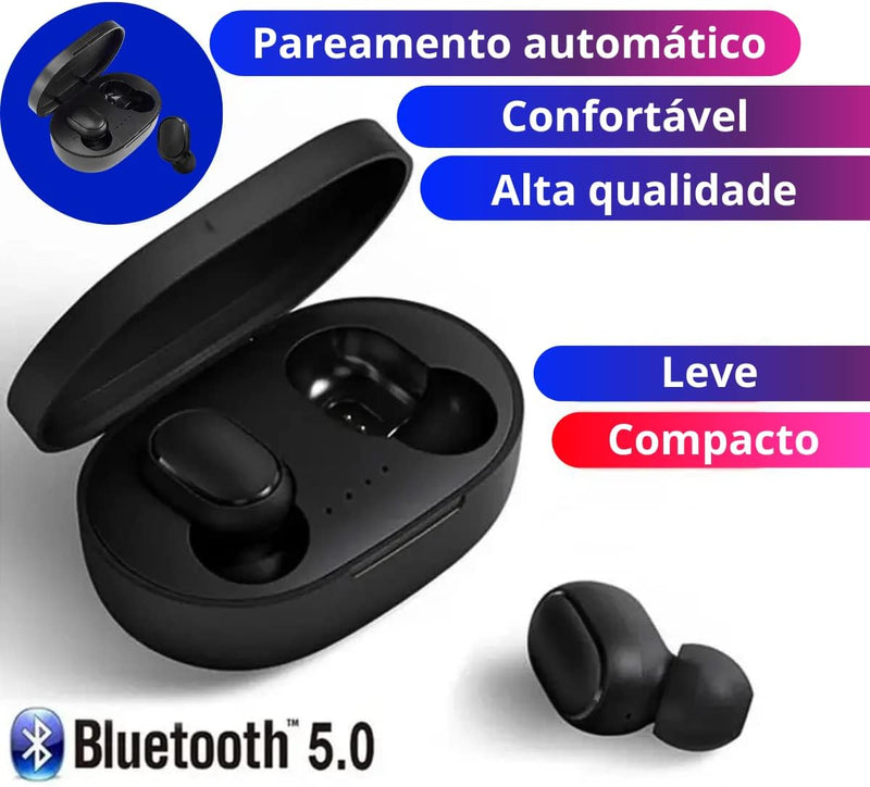 Fone de Ouvido Bluetooth Sem Fio Original Xiaomi Redmi Airdots 2