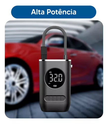 Calibrador digital de bomba de compressor de ar portátil