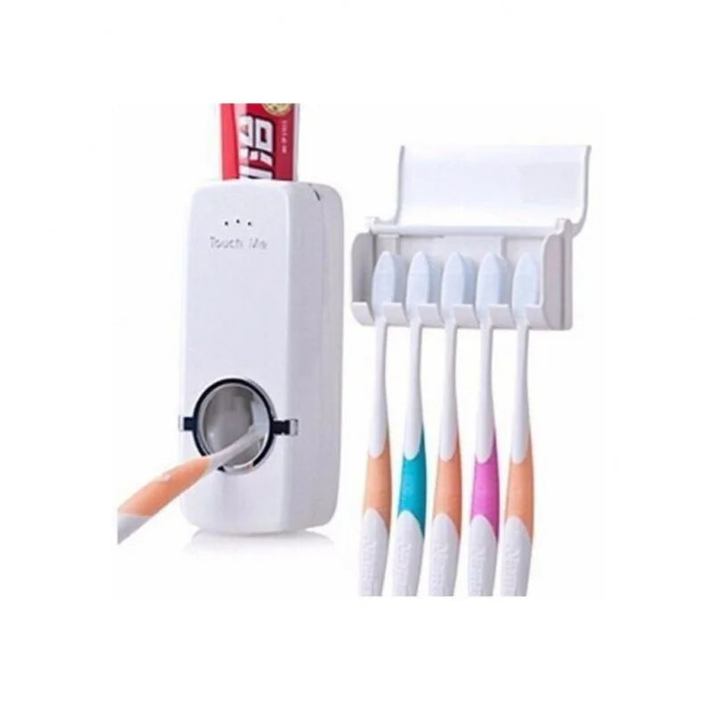 Suporte Para Escovas aplicador de pasta de dente e suporte de escova para uso em banheiro